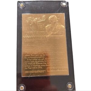 Gold Commemorative Plaque